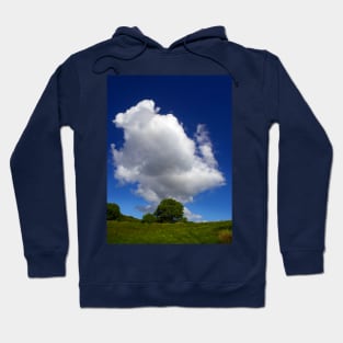 Cloudburst,landscape photograph of cloud formations Hoodie